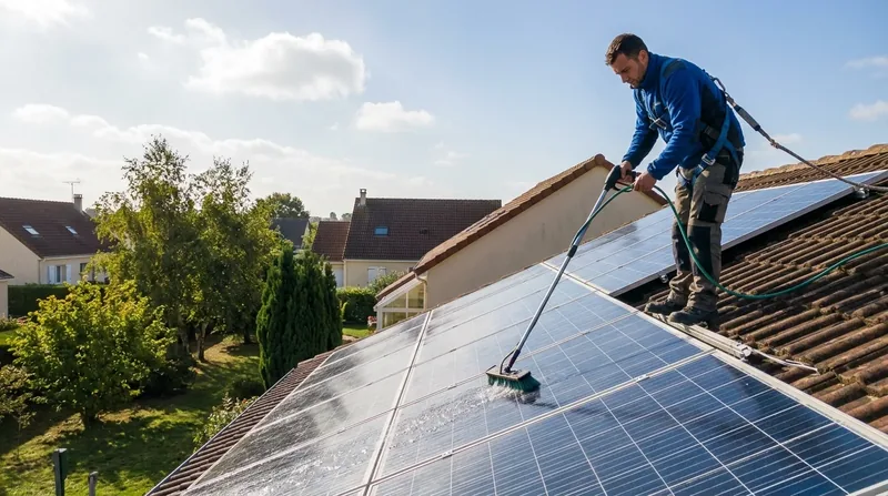 Nettoyage Panneaux Solaires Le Mans